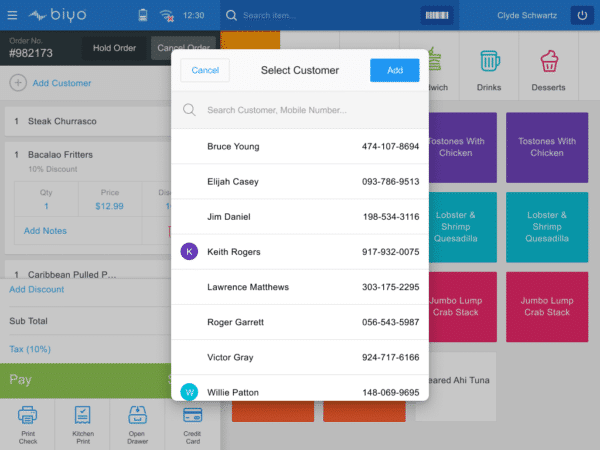 Customer Management - Biyo POS