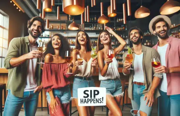 75 Captivating Drinking Captions and Quotes