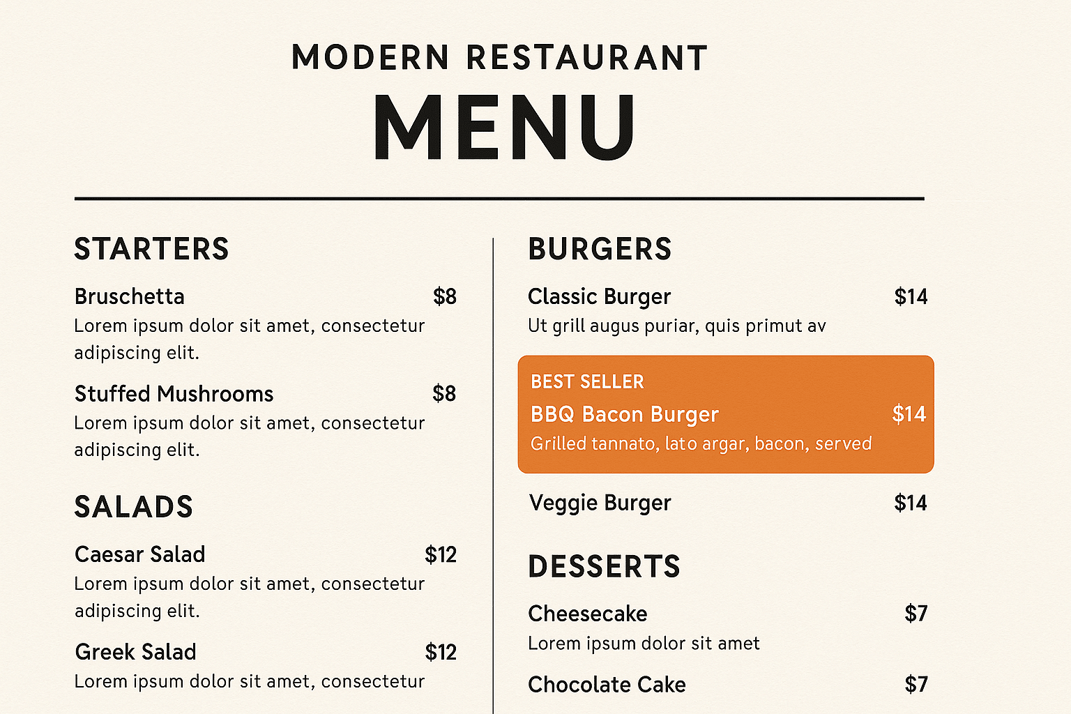 Menu Engineering: A Strategic Approach to Maximizing Profitability