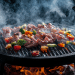 What is Yakiniku? A Japanese BBQ grill with meats and vegetables
