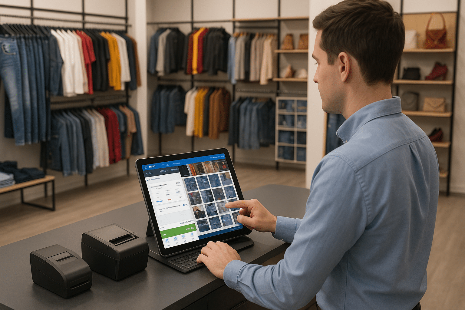 Biyo POS system facilitating how to adjust prices dynamically at checkout.