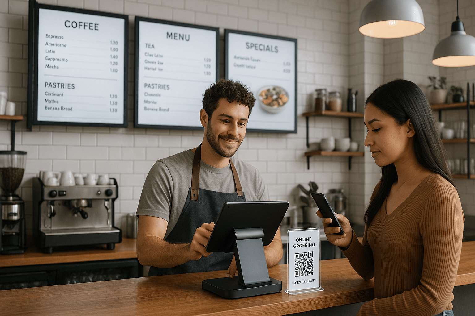 All-in-One Café POS with Online Ordering to Boost Sales