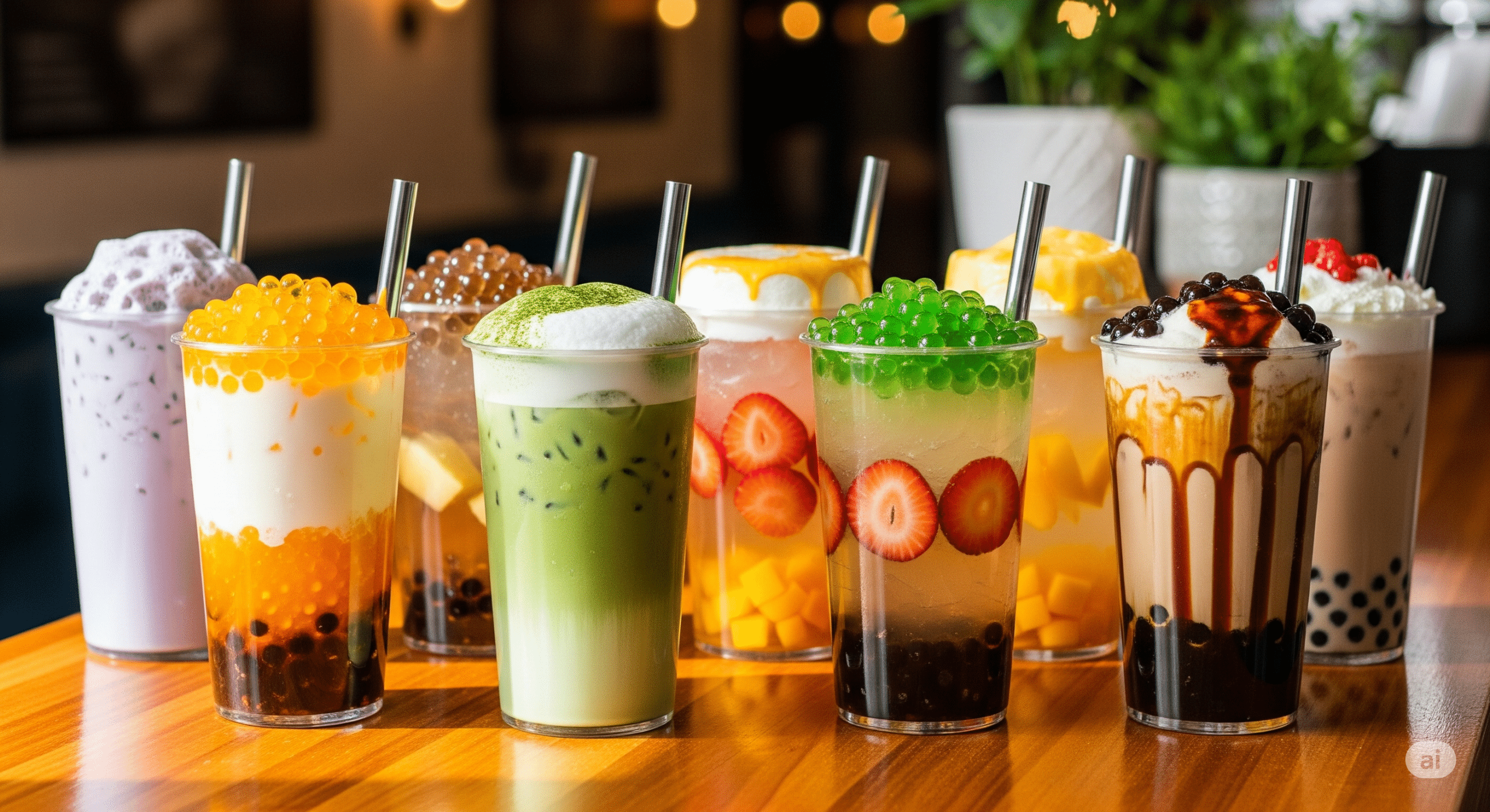Best Bubble Tea Menu Ideas: Milk Tea, Fruit Teas & More