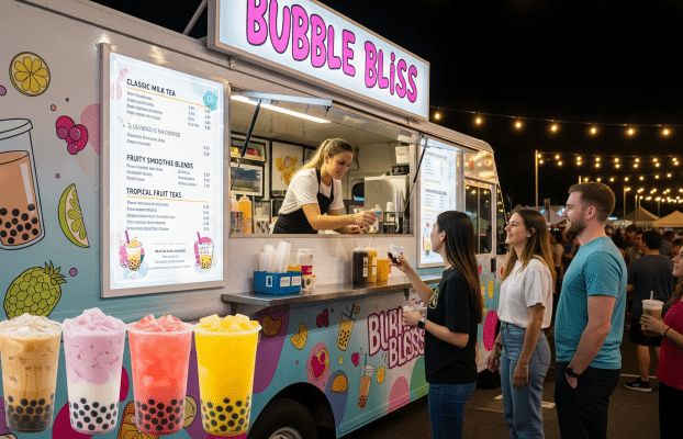 Mobile Boba Truck: The Future of Bubble Tea on Wheels