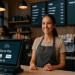 POS solution for coffee shops and bistros with contactless payments and digital menus.