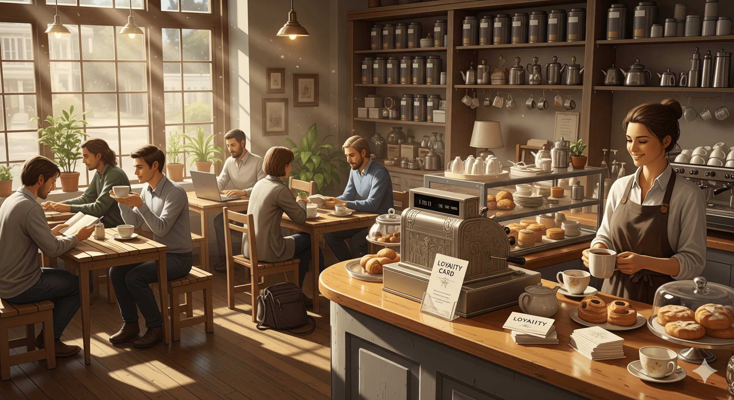 Marketing Plan for a Tea Shop That Doubles Customer Loyalty