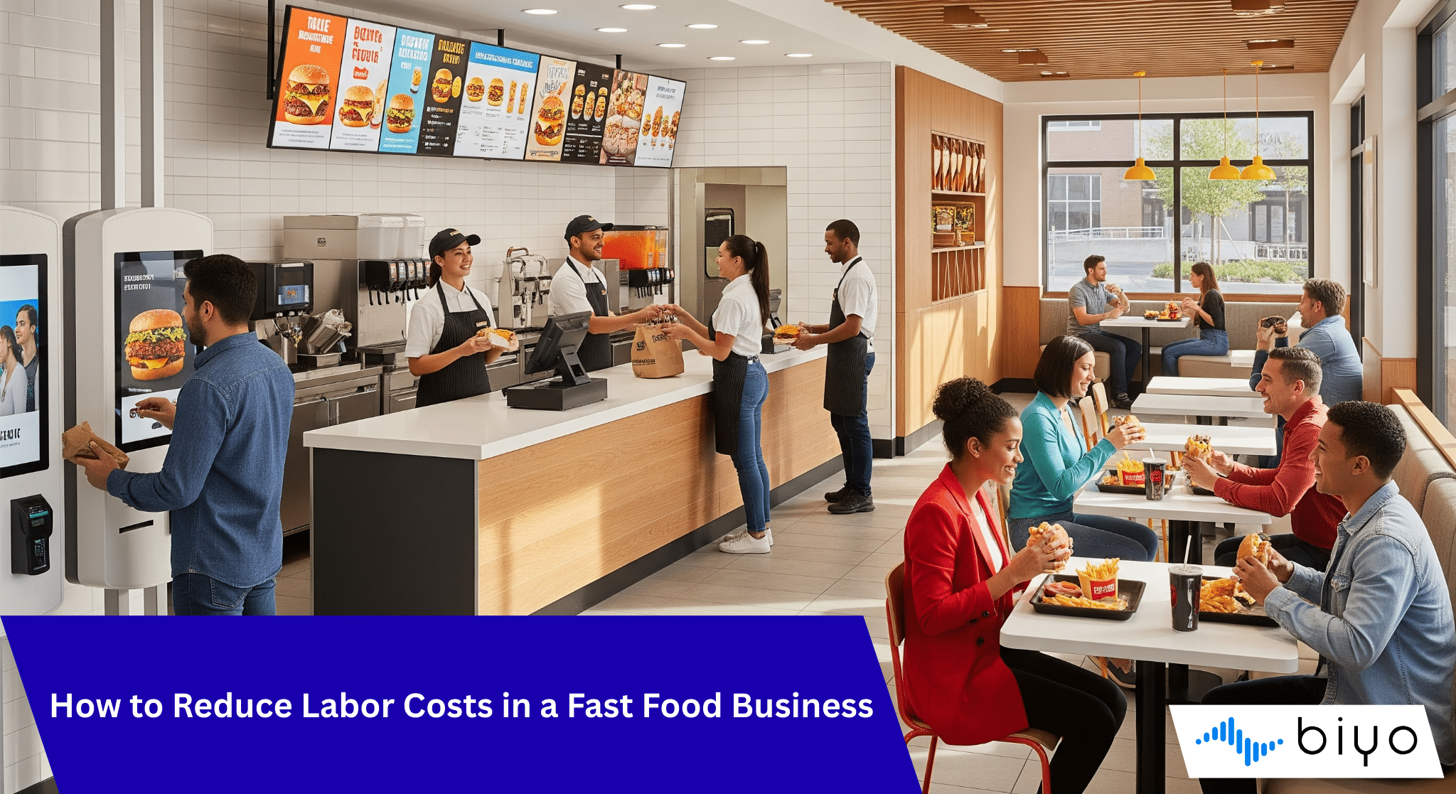 How to Reduce Labor Costs in a Fast Food Business Fast