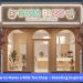 Creative branding concept showing how to name a milk tea shop
