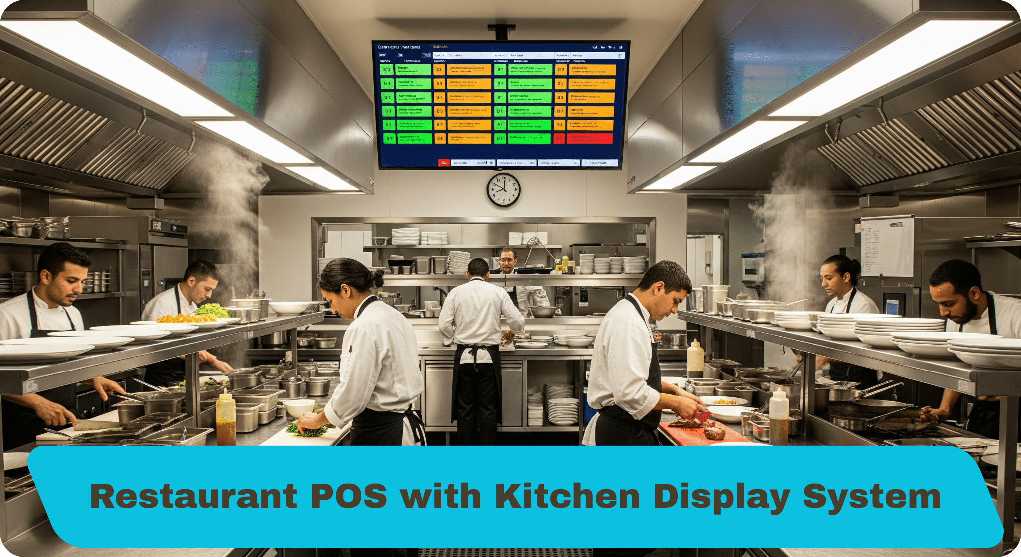 Restaurant POS with Kitchen Display System: Game Changer