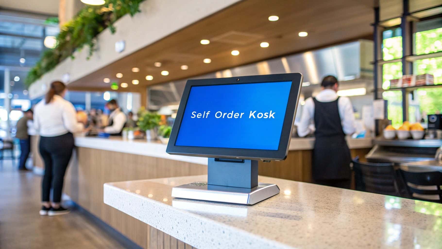 Self Ordering Kiosk for Restaurants Boosts Sales