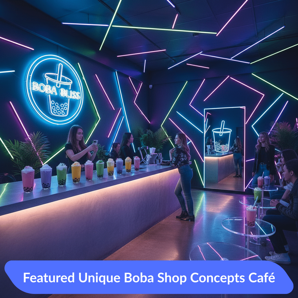 Unique Boba Shop Concepts That Attract and Delight Customers