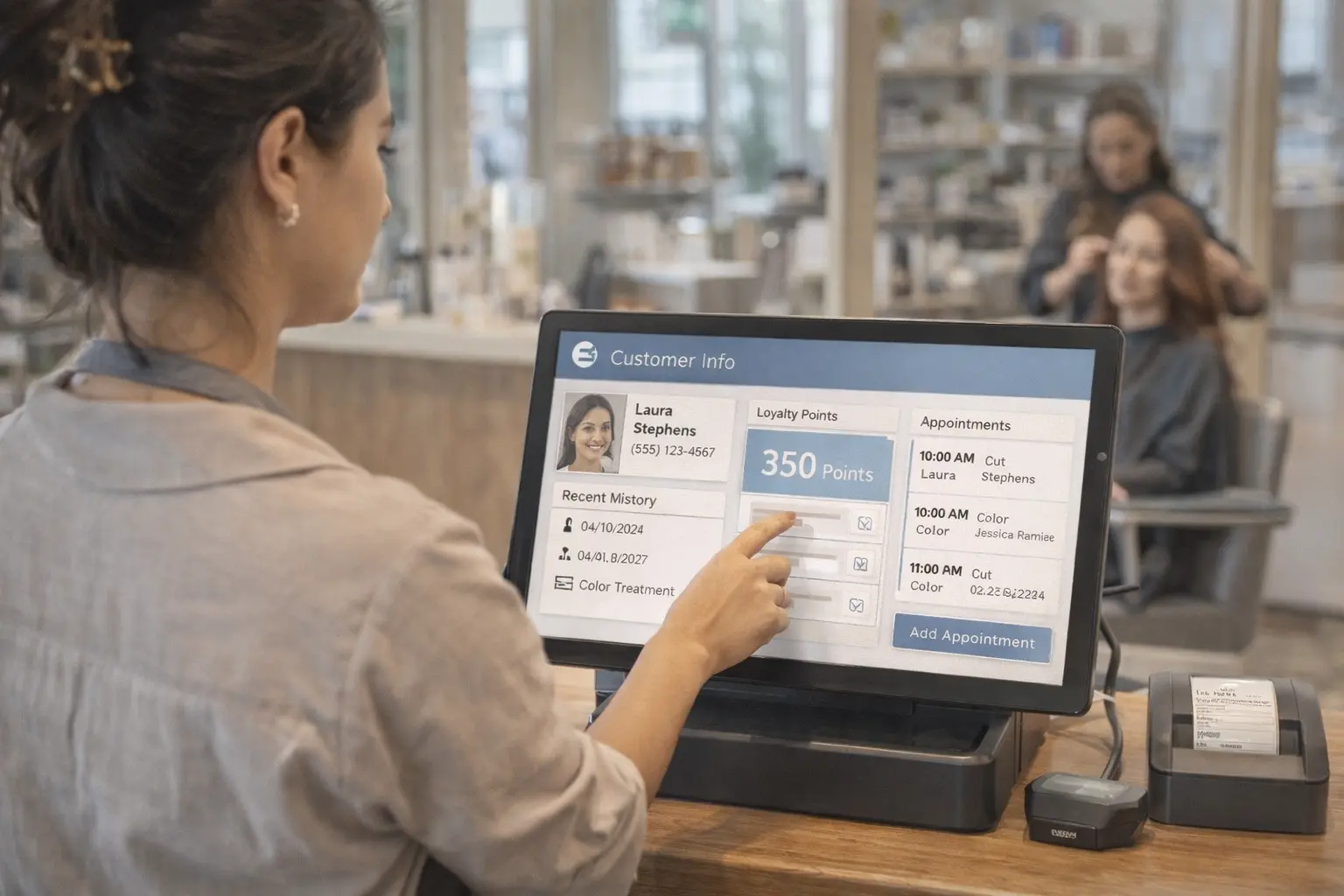 How POS Systems Track Every Customer in Service Businesses