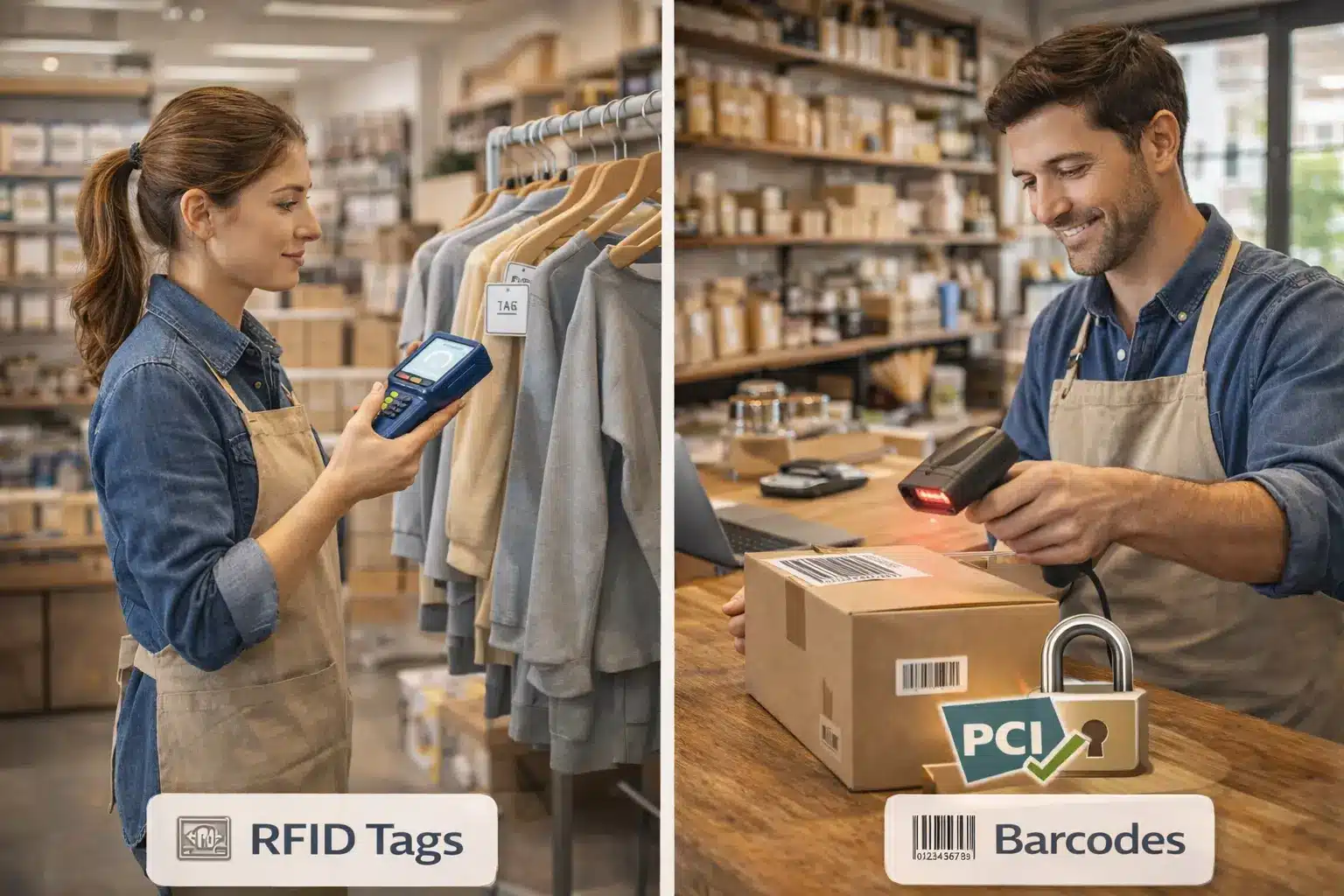 RFID vs Barcode Retail Inventory Tracking: Which One Wins?
