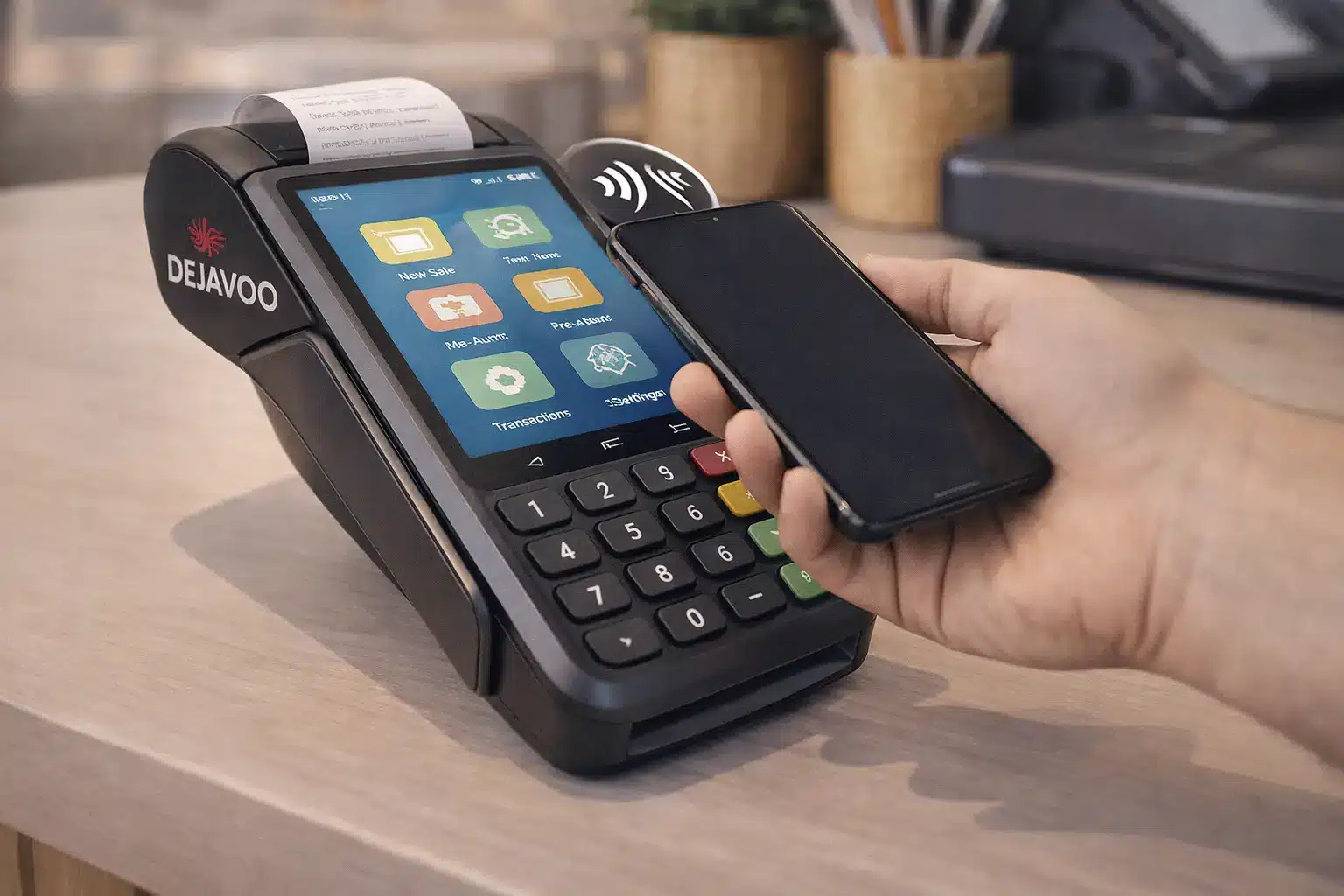 Dejavoo P8 Android Wireless Terminal Features