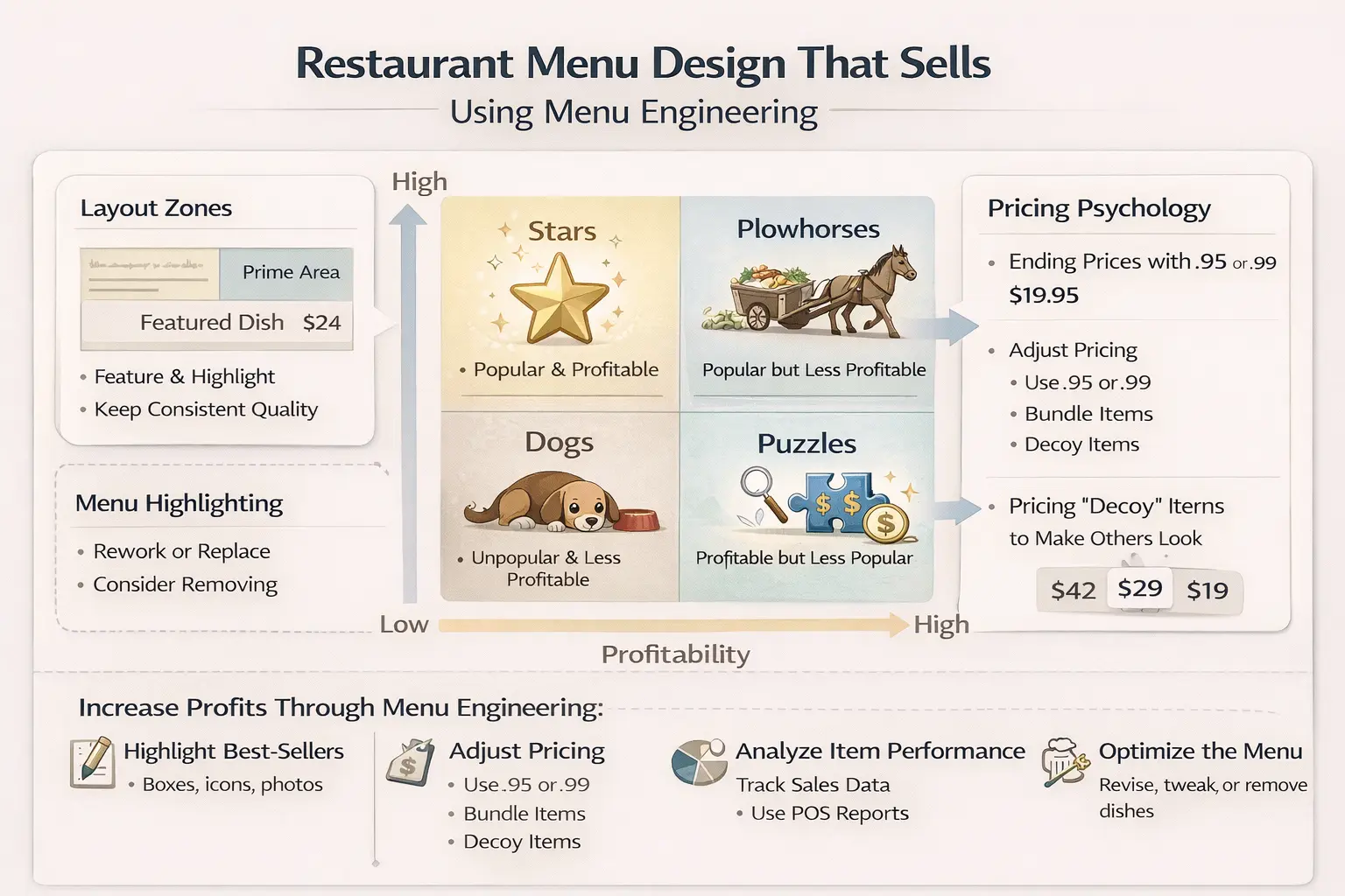 Restaurant Menu Design That Sells and Boosts Profits Fast - Biyo POS