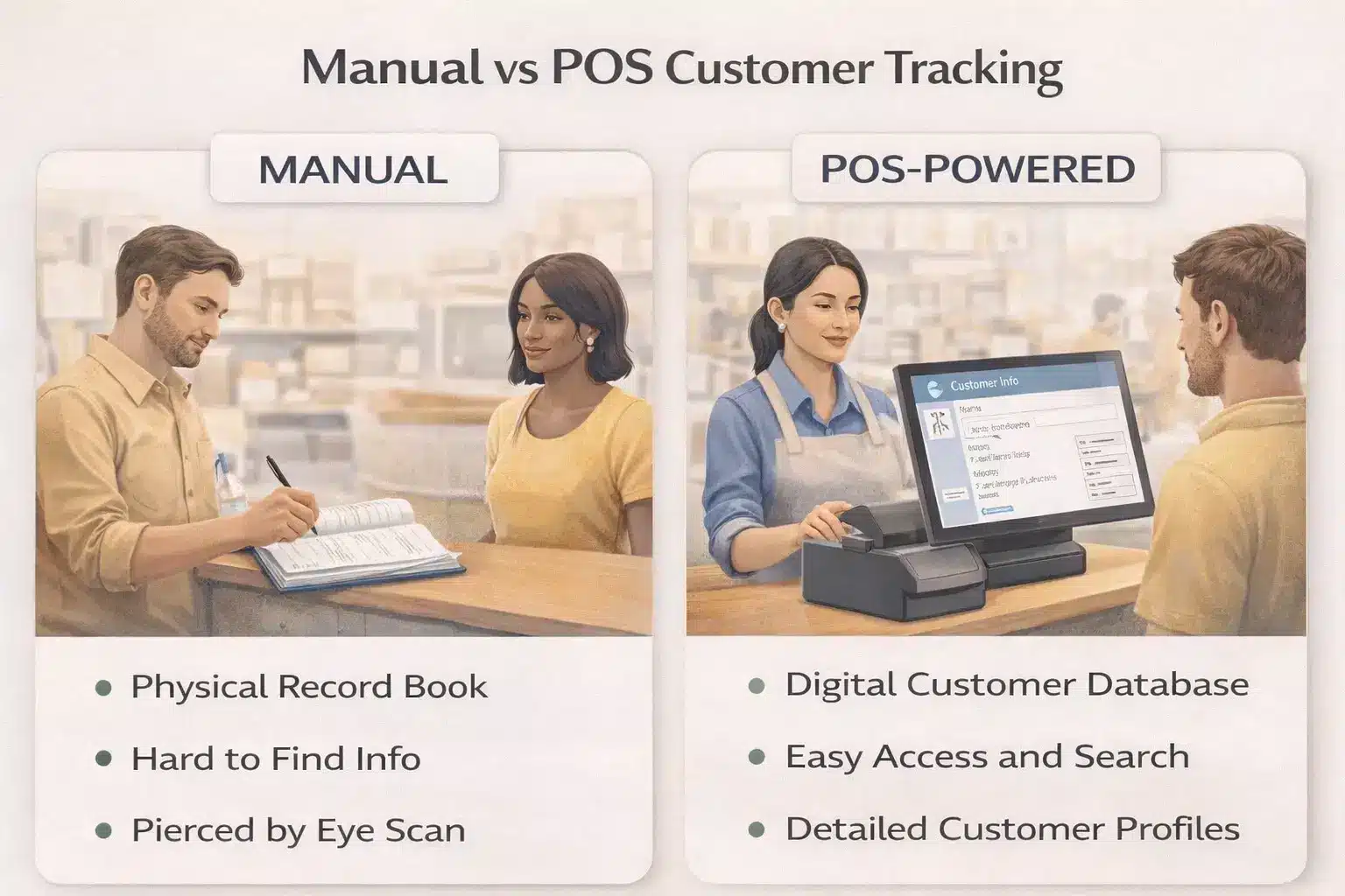 How POS Systems Track Every Customer in Service Businesses - Biyo POS
