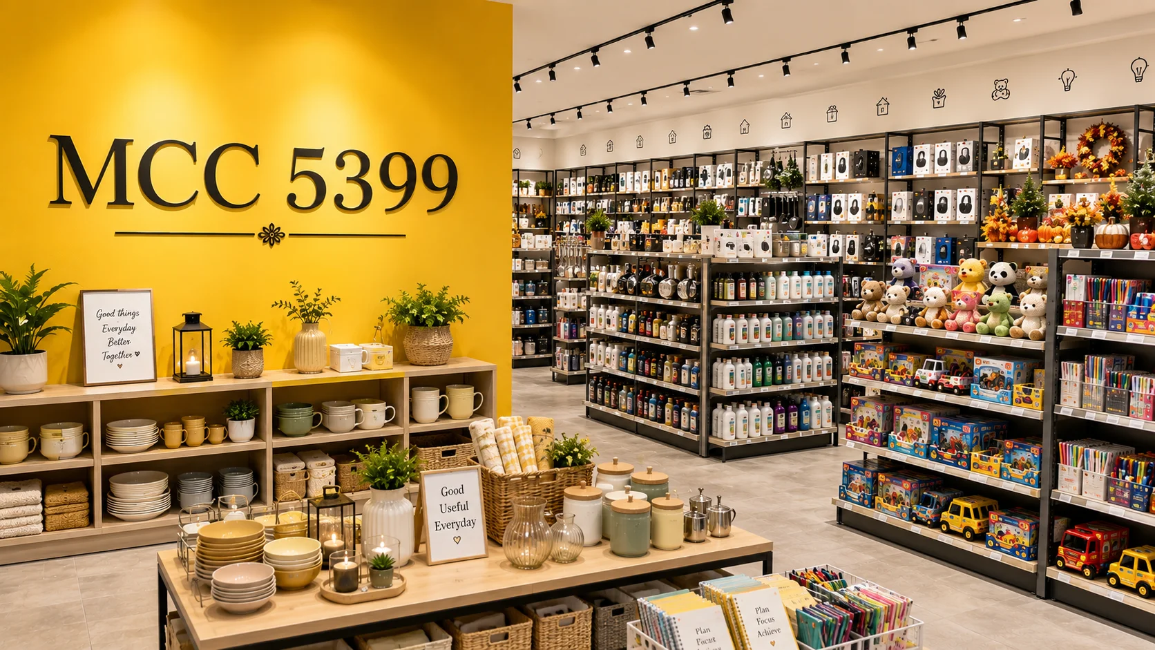 More Than One Store, Endless Possibilities: MCC 5399