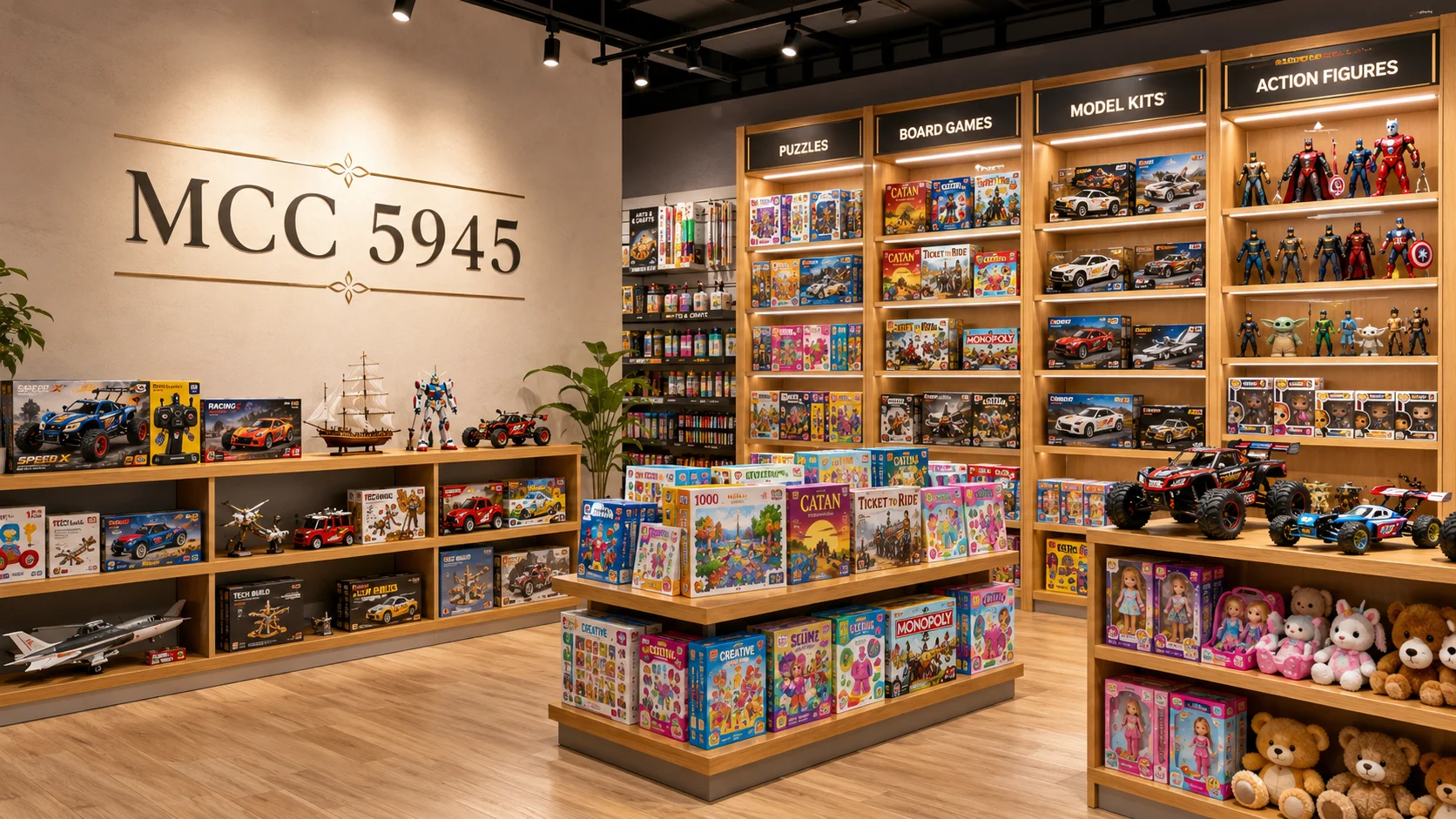 More Than Playtime: MCC 5945 for Hobby & Toy Stores