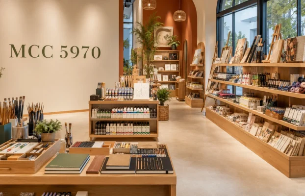MCC 5970 Guide: How Art Supply and Craft Stores Are Classified