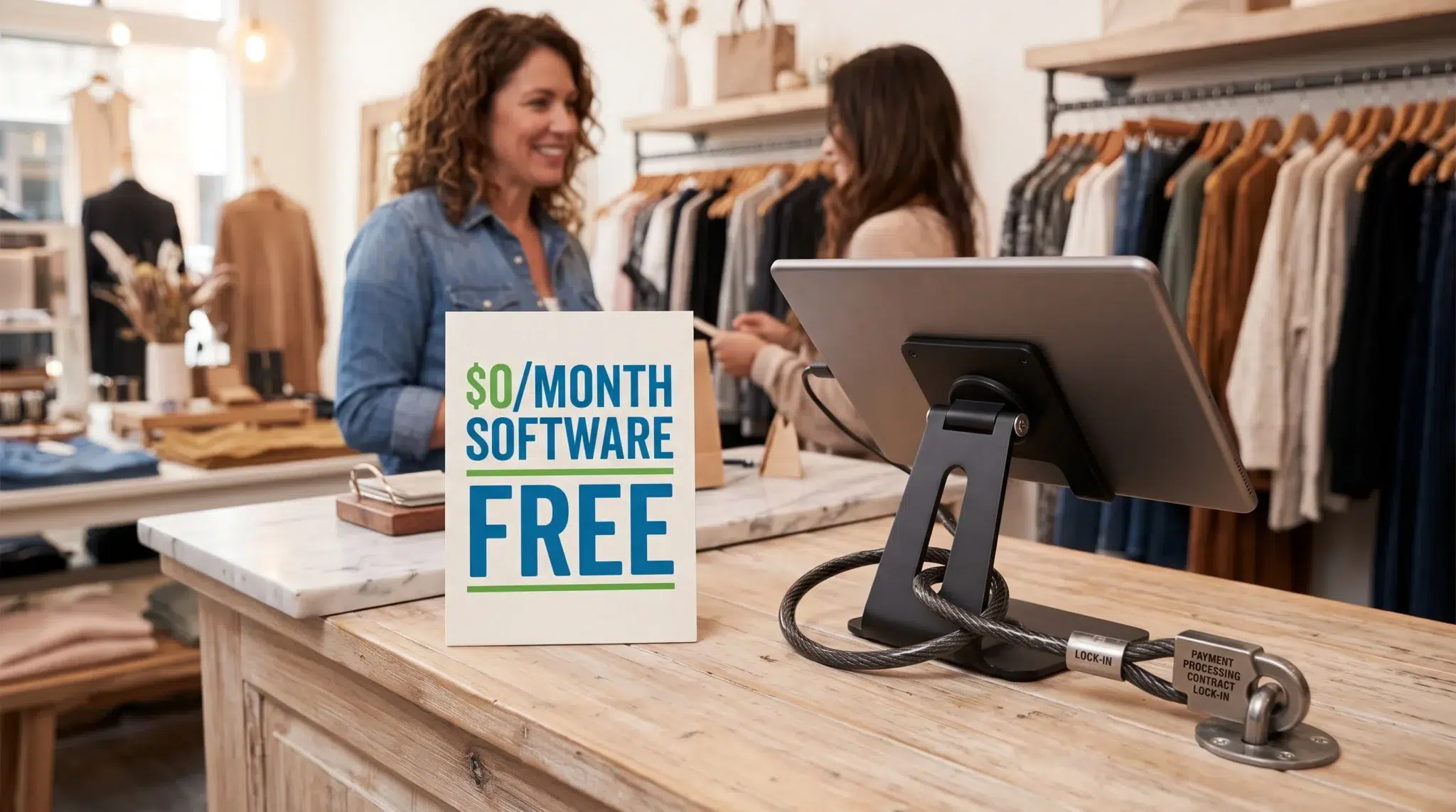 The “Free POS” Trap: What $0/Month Software Actually Costs Small Boutiques